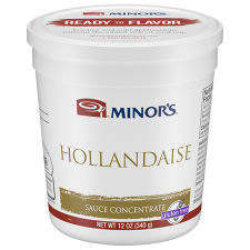12 oz Container of Minor’s Hollandaise Sauce Concentrate