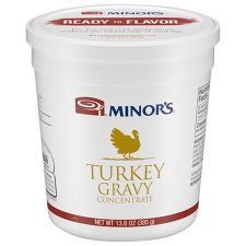 13.6 oz Container of Minor’s Turkey Gravy Concentrate