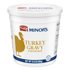 13.6 oz Container of Minor’s Turkey Gravy Concentrate
