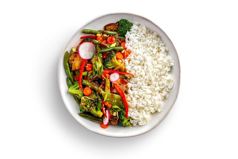 A Plate of Stir Fry