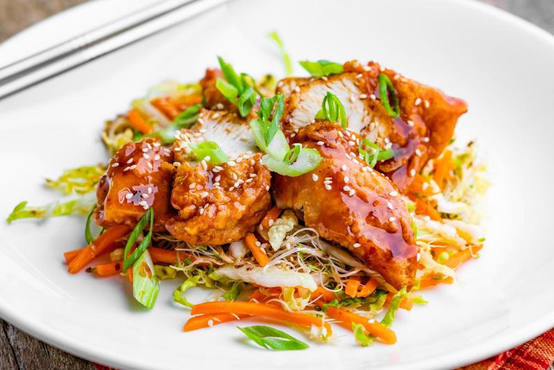 General Tso Chicken Salad