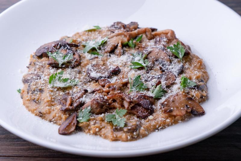 Steel Cut Oatmeal Risotto