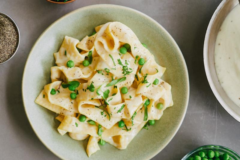 Sweet Pea Vegan Alfredo