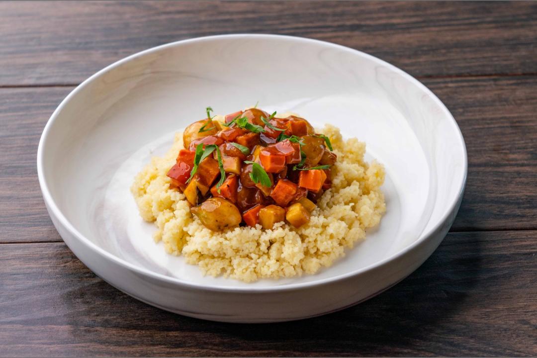 Moroccan-Inspired Root Vegetable Stew