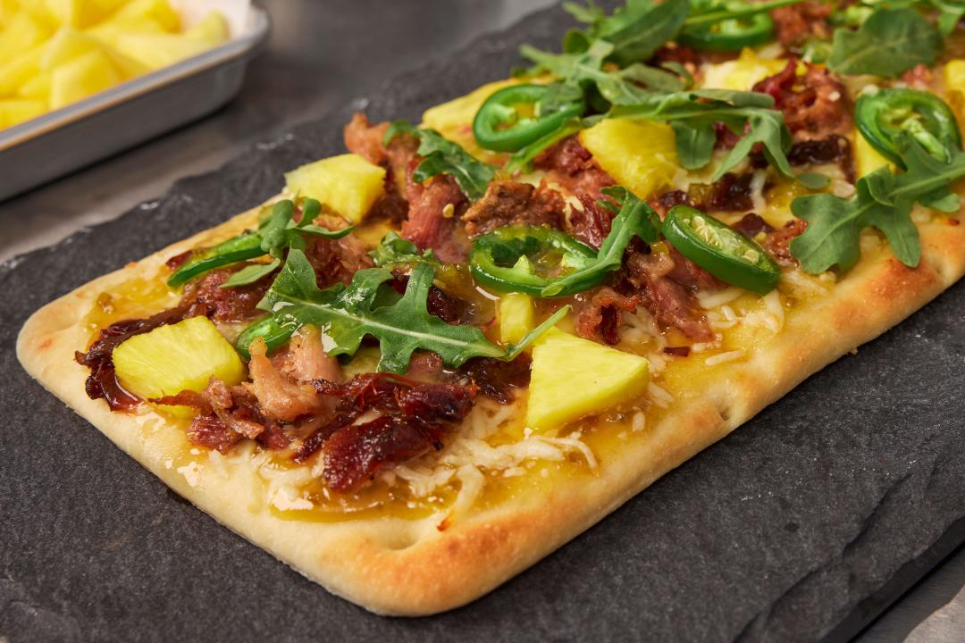 Pineapple Jalapeno Flatbread