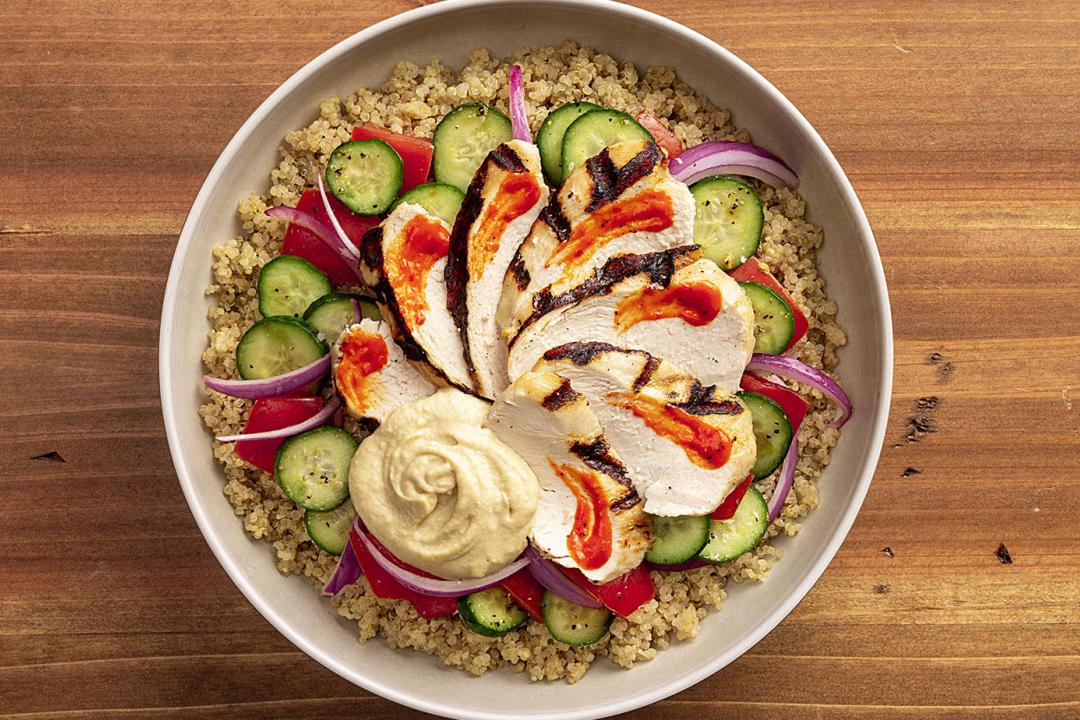 Harissa Quinoa Bowl