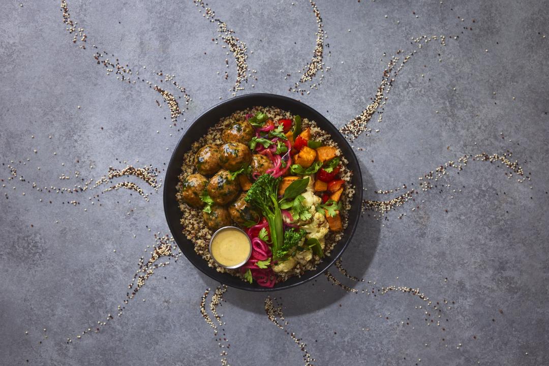 Pho Pork and Vegetable Grain Bowl