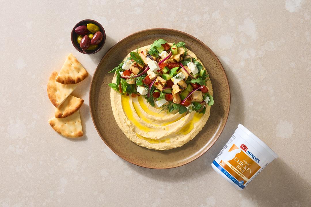 Mediterranean Chicken Salad + Lemon Chicken Vinaigrette