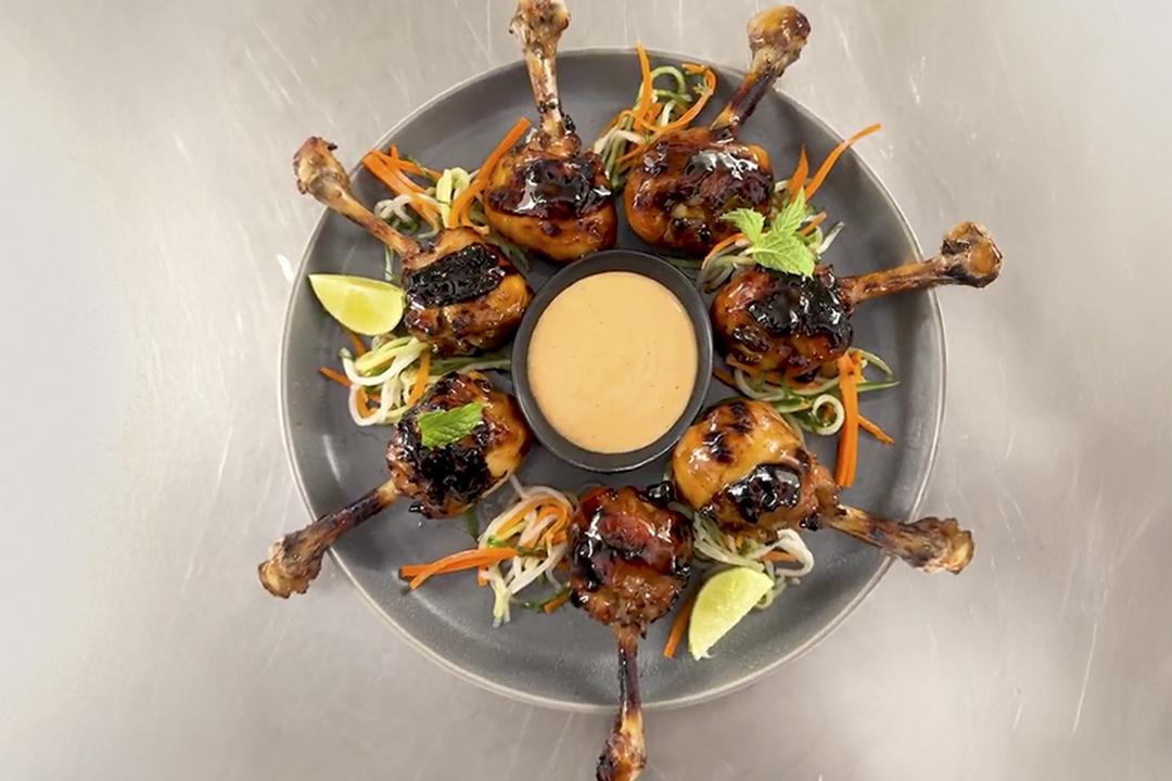 Pho Chicken Lollipops