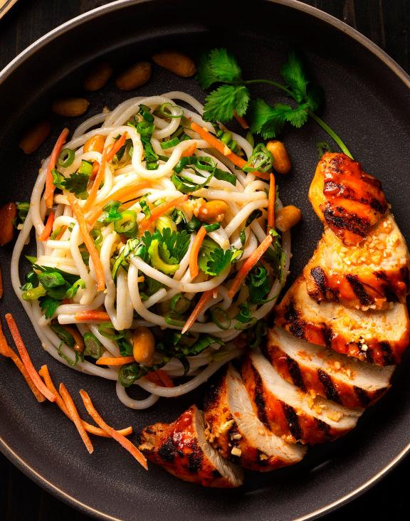 Harissa Noodle Salad