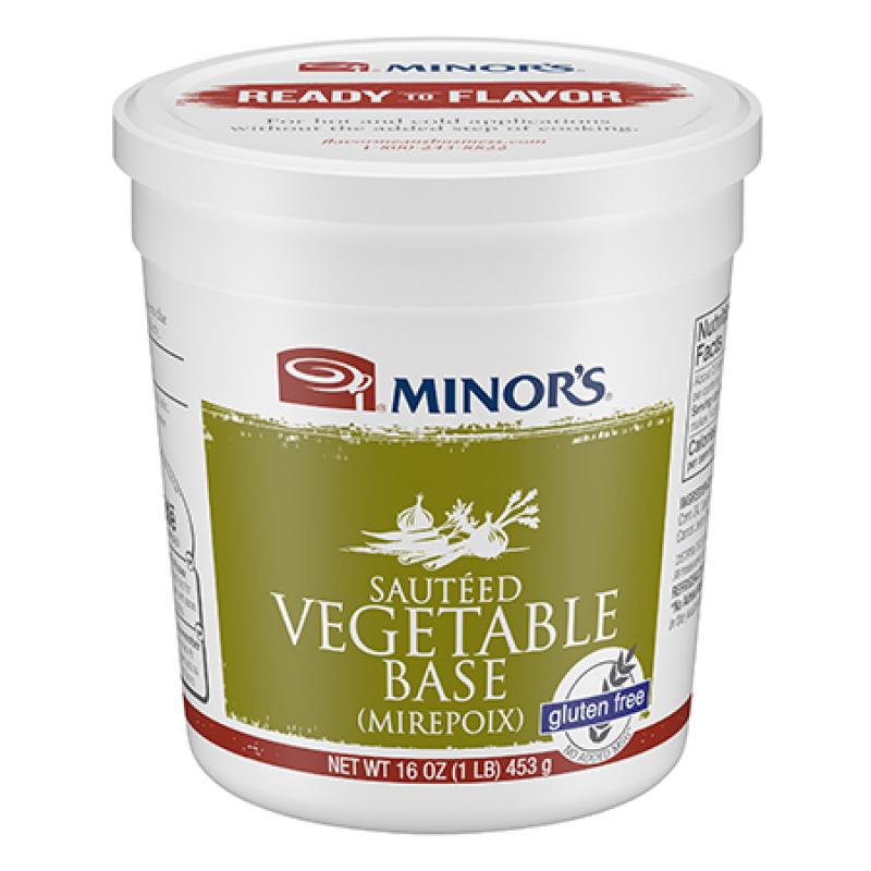 Premium Vegetable Bases Made for Chefs MINOR'S® Products