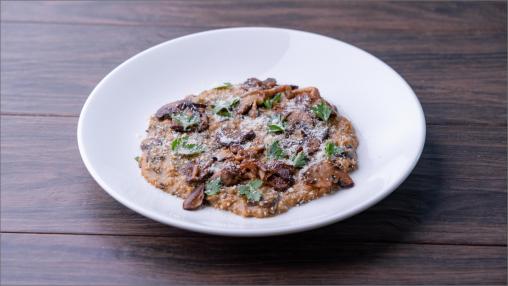 Steel Cut Oatmeal Risotto