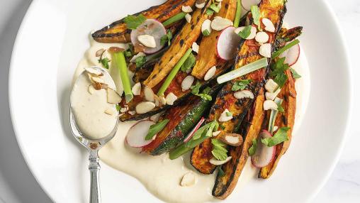 Harissa Grilled Vegetables