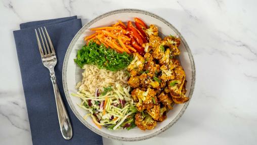 General Tso Cauliflower Bowl