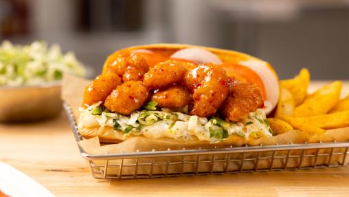 Sweet Chili Shrimp Po’ Boy