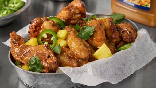 Pineapple Jalapeno Chicken Wings