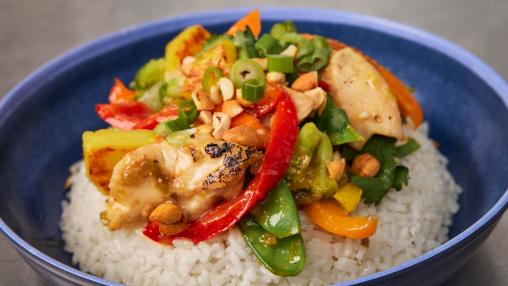 Pineapple Jalapeno Stir-fry