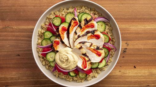 Harissa Quinoa Bowl