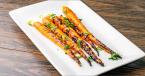 Grilled Carrots on a plate